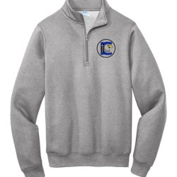 Athletic Heather 1/4 Zip Core Fleece w/embroidery